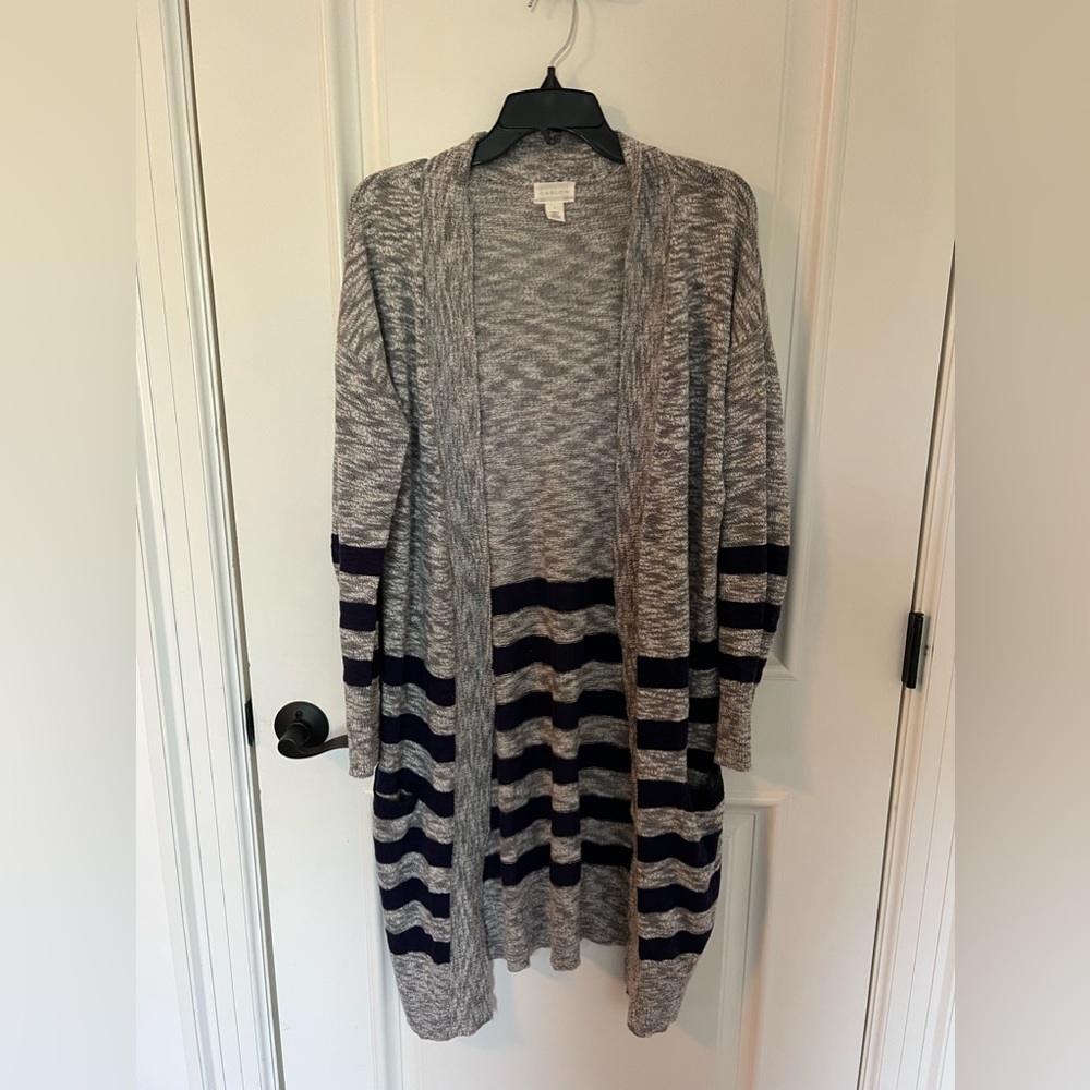 Caslon Striped Cardigan